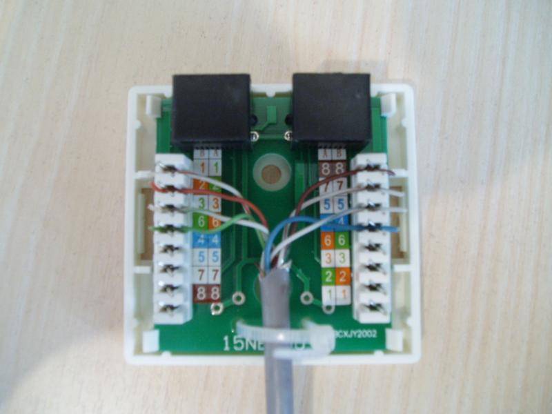 Установка компьютерной розетки Установка компьютерной розетки RJ45